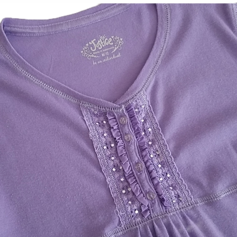 🛍HP🛍Justice Tie-back Shirt - Picture 3 of 4